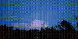 Navy Blue Sky GIF preview