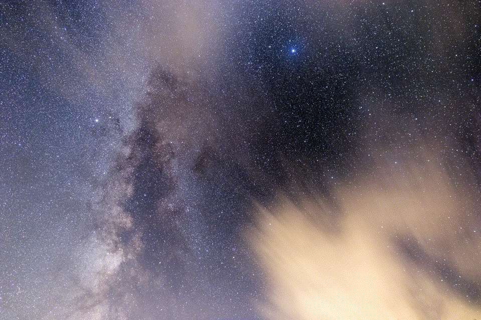 Blue Night Sky GIF preview