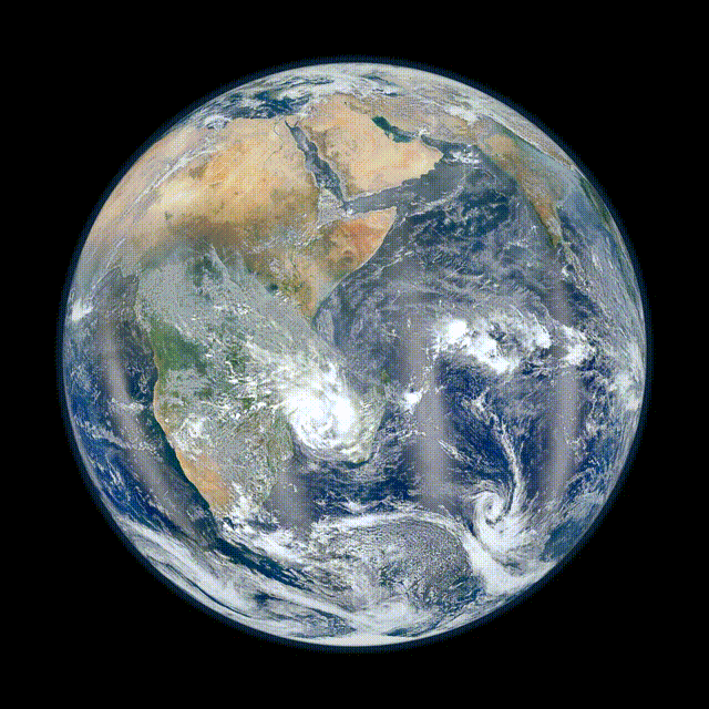 NASA Blue Marble GIF preview